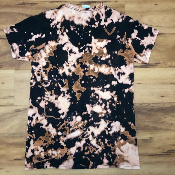 Custom bleached Walking Dead T Shirt - Picture 2 of 4